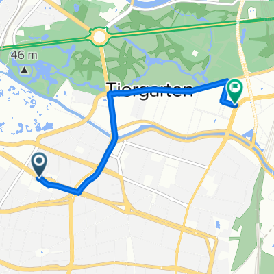 Tauentzienstraße 21-24, Berlin nach Potsdamer Straße 33, Berlin