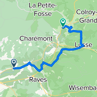 31 Rue de la Femme Blanche, Pair-et-Grandrupt à 1 Rue des Filatures, Provenchères-sur-Favendnend