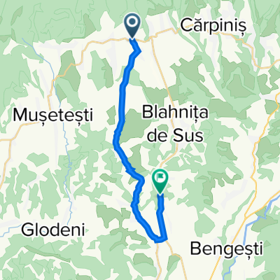 DJ665C, Crasna to DJ661, Săcelu