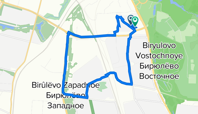 От 6-я Радиальная улица д. 3, к. 9, Москва до 6-я Радиальная улица 3к10, Москва