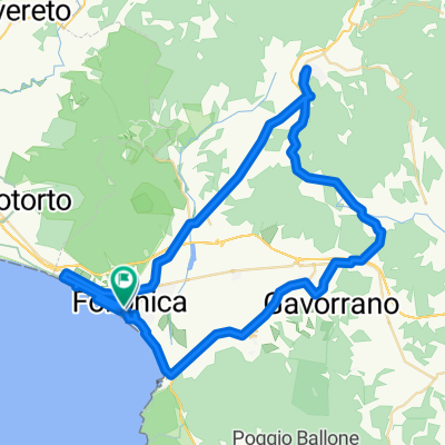 Roundtrip from Follonica to Massa Maritima