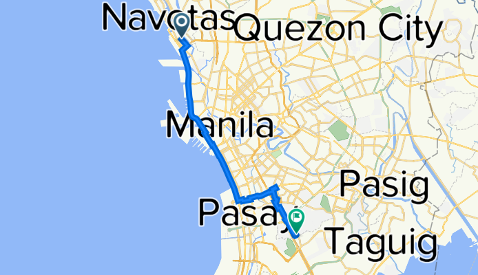 BTW Navotas to Makati