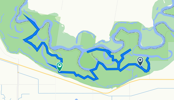 Bourkes Twin Bridge Track, Burramine to Dead River Track 12, Boosey