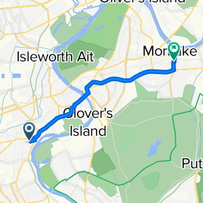 Poulett Gardens 34 to Sheen Lane 53B