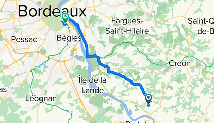 Tabanac - Bordeaux Saint-Jean