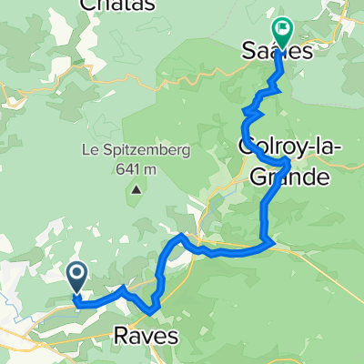 221 Route des Coteaux, Pair-et-Grandrupt à 6 Grand Rue, Saales