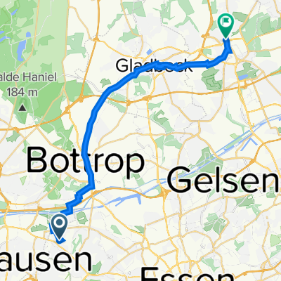 Teisselsberg 33, Essen nach Mühlenstraße 35, Gelsenkirchen