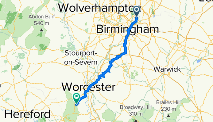 malvern 75km