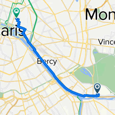 De 6 Allée des Érables, Saint-Maurice à 8–14 Rue Rambuteau, Paris