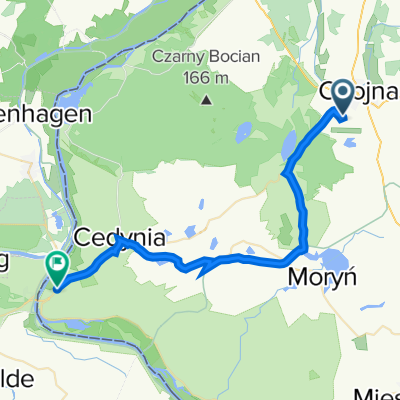 Generała Władysława Sikorskiego 7, Chojna do Osinów Dolny 35A, Cedynia