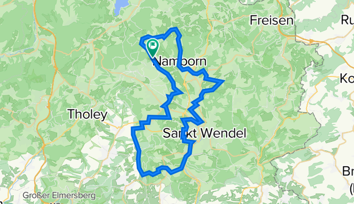 Open this route in Bikemap Web