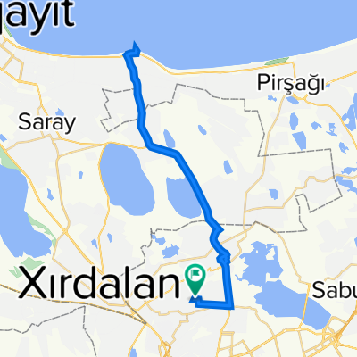 Yeni massiv, Bakı to Yeni massiv, Bakı