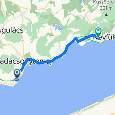 park utca 18-20, Badacsonytomaj - Madách utca 7, Révfülöp