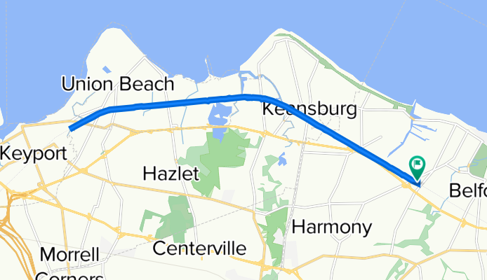 Carter Avenue 608, Middletown Township to Carter Avenue 608, Middletown Township