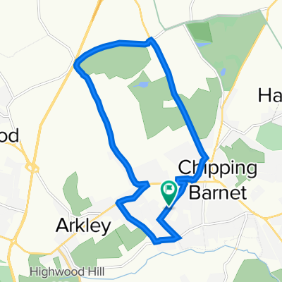 1–5 Dellors Close, Barnet to 107 Bells Hill, Barnet