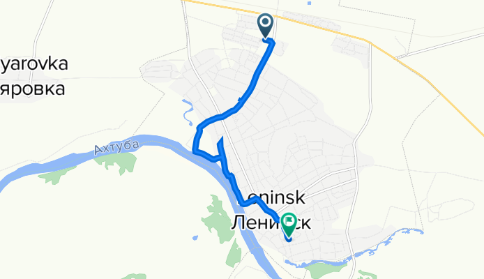 Северная улица, Ленинск до Перовской улица, 21, Ленинск