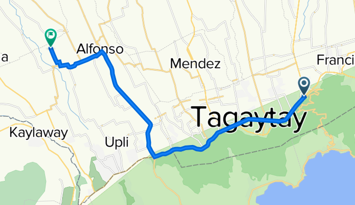 Tagaytay - Nasugbu Highway to 4RQH+GW3, Alfonso