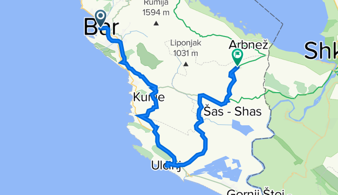 Stari Bar - Ulcing - Panorama