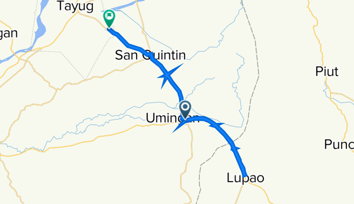 San Jose City - Umingan Road to Tayug - San Quintin Road 353