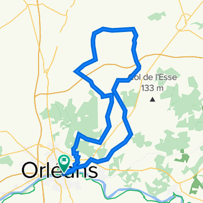 LOIRET - Nord - 100km Bazoche les Gallerandes