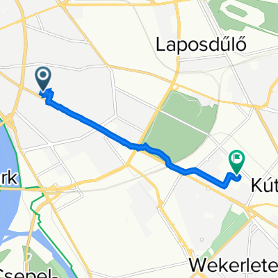 Nagy Templom utca 31., Budapest to Fogadó utca 2–4., Budapest