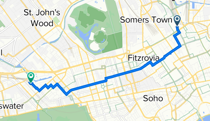 St Panc to Pdders