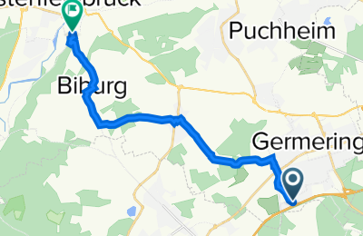 Route in der Bikemap App öffnen