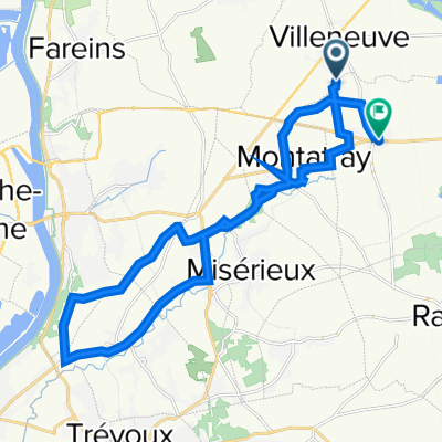 501 Chemin de Fontaine, Savigneux à 13 Rue de l'Église, Savigneux