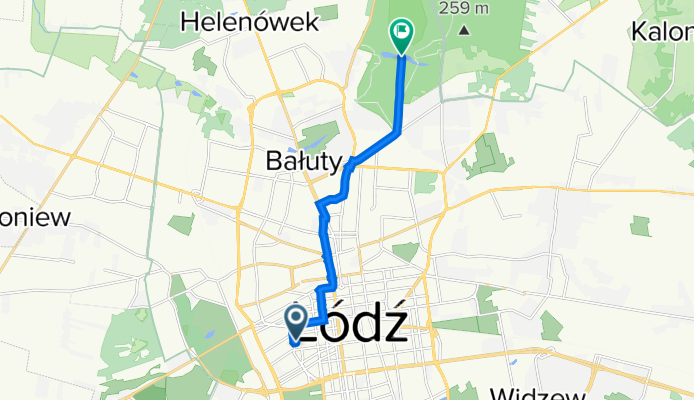 Generała Lucjana Żeligowskiego 46a, Łódź do Studencka 19, Łódź