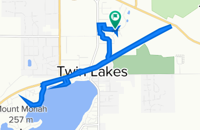 Route in der Bikemap App öffnen