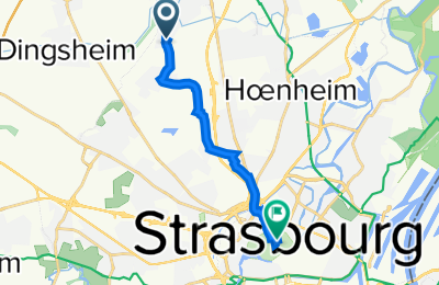 Route in der Bikemap App öffnen