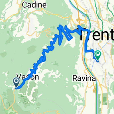 Monte Bondone - Trento via Candria