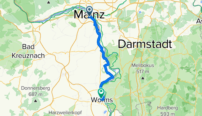 Mainz - Nierstein - Worms