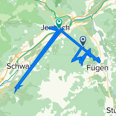 jenbach, rotholz Schlitterberg, fügenberg fügen  nach  Jenbach