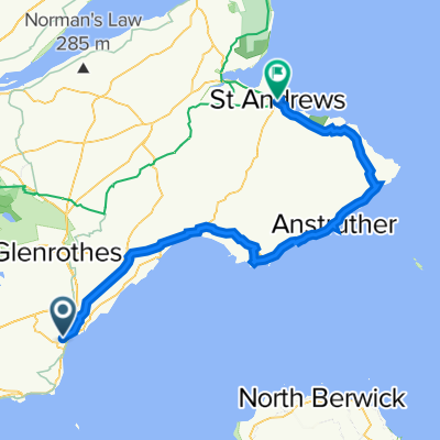 Kirkcaldy to St Andrews