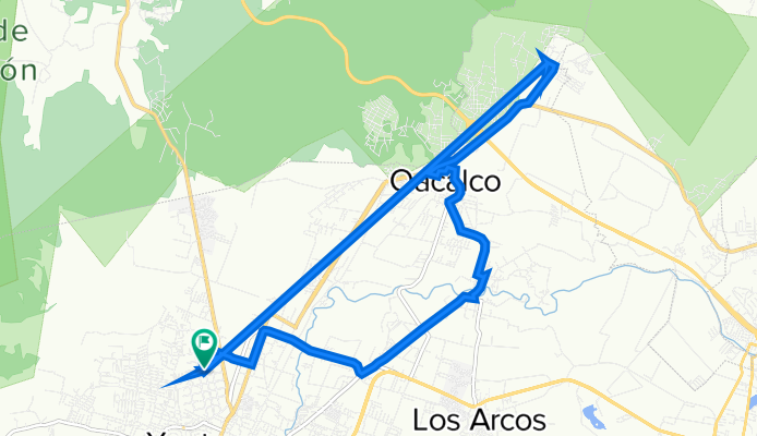 De Calle Carlos Pacheco 113, Yautepec de Zaragoza a Calle Carlos Pacheco 113, Yautepec de Zaragoza