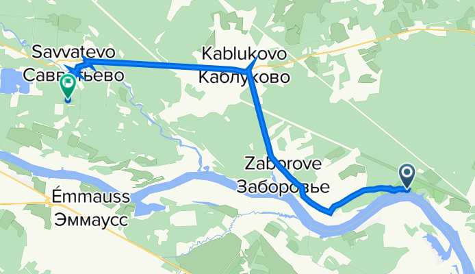 Recovered Route