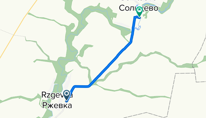 Умеренный маршрут в
