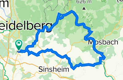 Route in der Bikemap App öffnen
