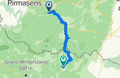 Route in der Bikemap App öffnen