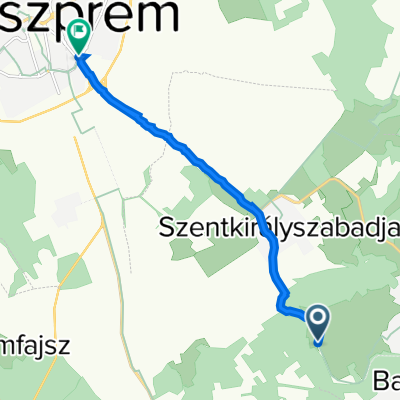 Remetevölgyi út, Szentkirályszabadja - Almádi út 7/1, Veszprém