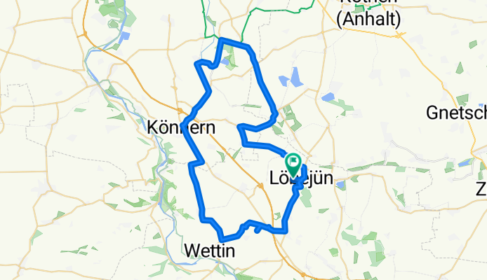 Löbejün Dößel Könnern Gröbzig Edlau Löbejün