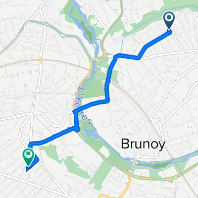 24bis Rue Charles Féron, Brunoy à 63 Rue Voltaire, Yerres