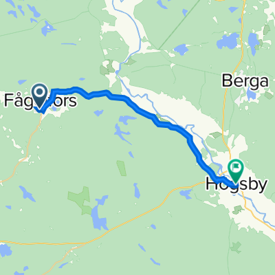 Bruksgatan 17A, Fågelfors to Kyrkogatan, Högsby
