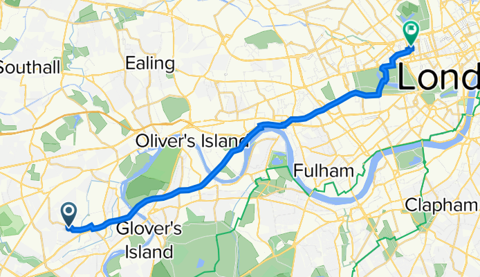 12 Purcell House, Kneller Road, Twickenham to 67 Baker St, London