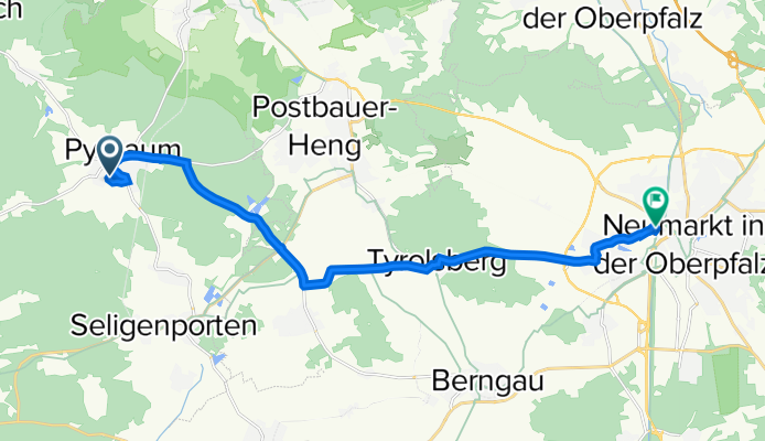 Ringstraße 11, Pyrbaum nach Woffenbacher Straße 15, Neumarkt in der Oberpfalz