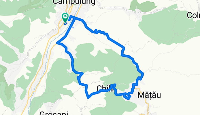 Valea Barbusii - Chilii - Matau- Campulung