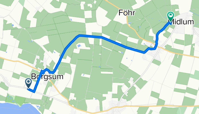 Traumstraße, Witsum nach An de Marsch 83, Midlum