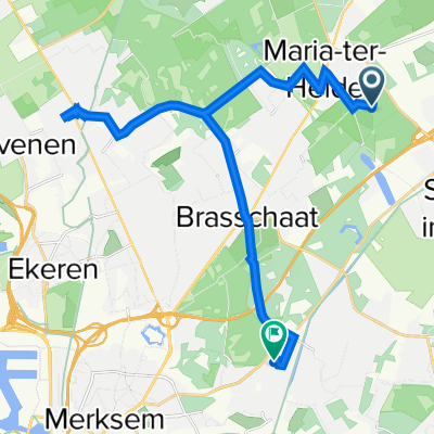 Mikhof, Brasschaat naar Lodewijk Janssensstraat 1–25, Schoten