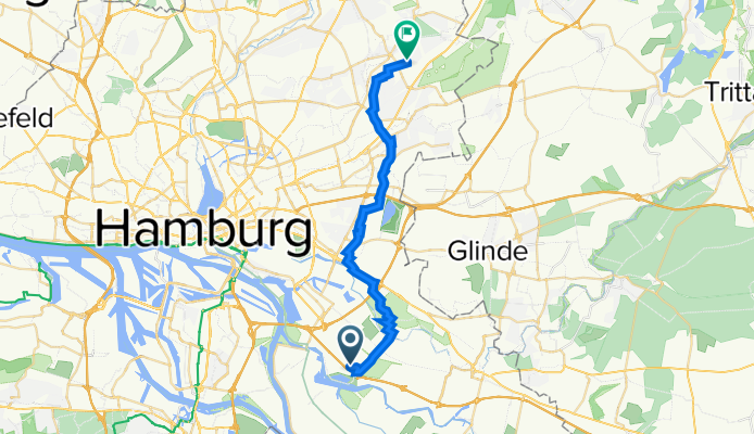 Wilhelm-Iwan-Ring 5, Hamburg nach Schierenberg 71, Hamburg